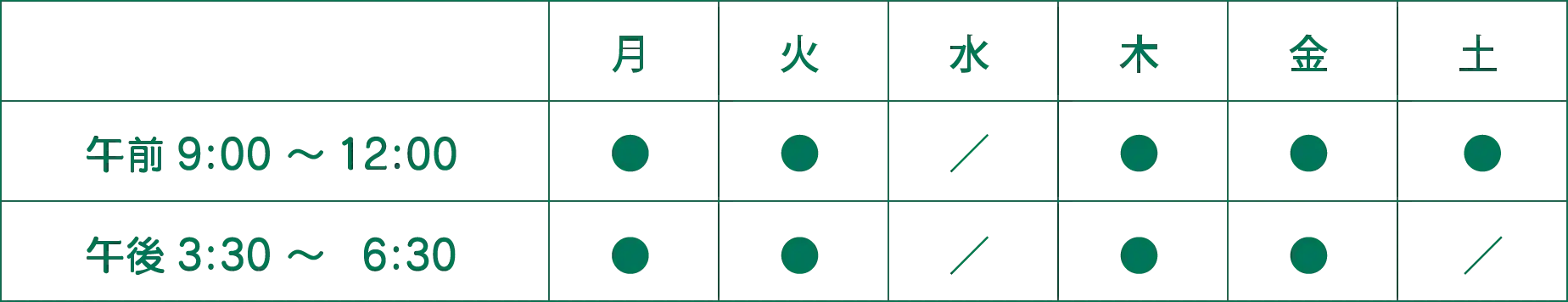 診療時間